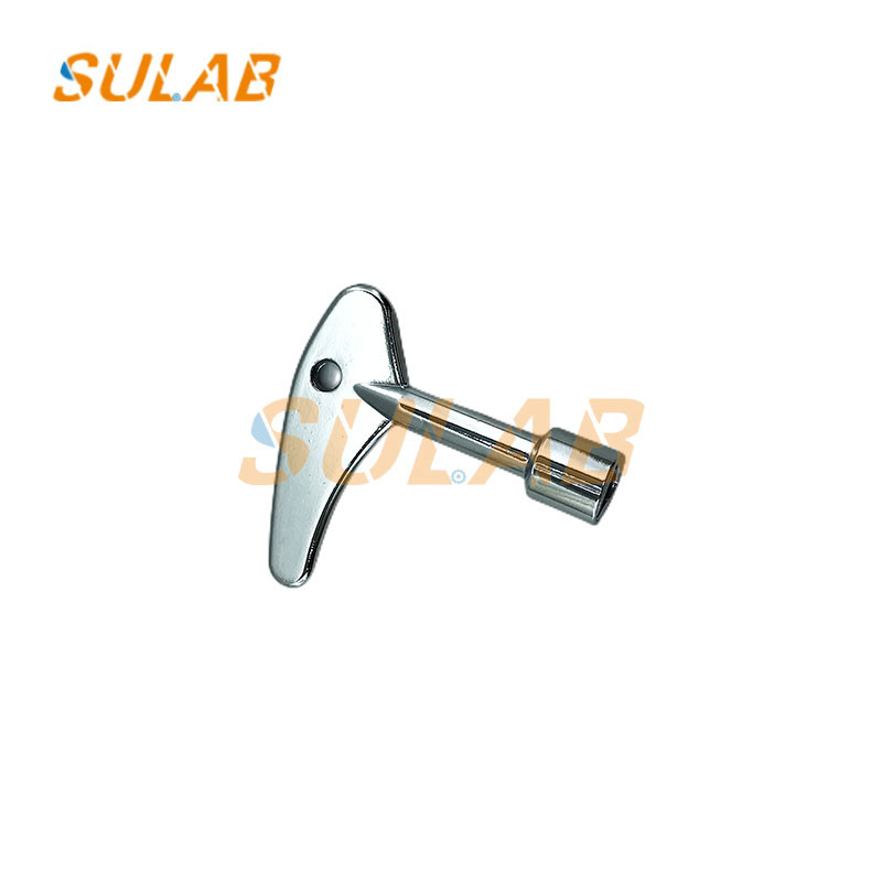 Elevator Lift Spare Parts Stainless Steel Triangle Door Lock Key Contact