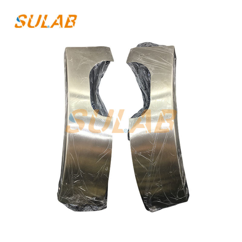  Escalator Spare Parts Stainless Steel Handrail Inlet Cover Plate