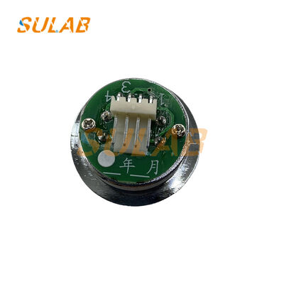 BR32A Nút thang máy thông số kỹ thuật phổ quát 32mm với chỉ báo đèn LED và tiếp xúc tạm thời mở bình thường