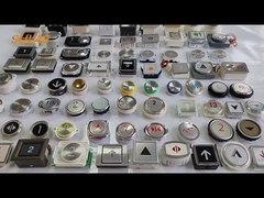 Nút thang máy với chữ Braille Nút thang máy chất lượng cao thép không gỉ P366060B112G11L922