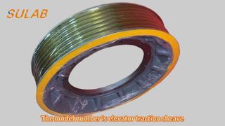 Thang máy Mitsubishi Lực kéo nam châm vĩnh cửu Tất cả các kích thước được làm bằng sắt dẻo QT600-3 Showcase