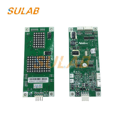 Original Sulab Elevator COP Display Board K-PI1000 V2.0 with RS-485 Bus Communication and DC24V Power Supply IP30 Protection