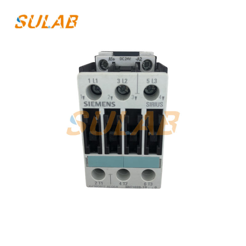 High-Quality Siemens Elevator Contactor 3RT1026-1B with AC-3 25A/400V Rating for Motor Overload Protection and Remote Control