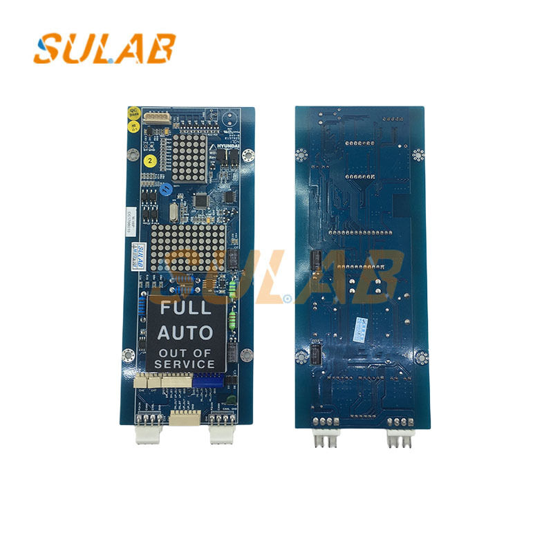 HYUNDAI WBVF HIP CC-910 Elevator Display Board LCD PCB with 12-24 VDC Dot-matrix or Segment LCD and ISO9001 Certification