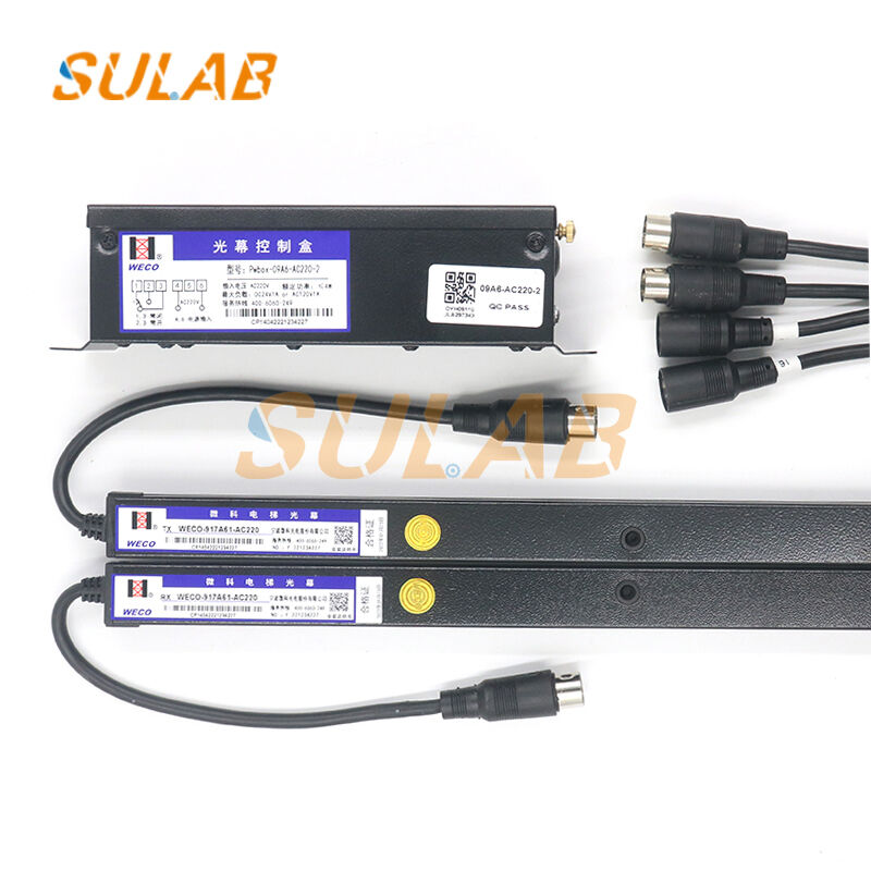 WECO Elevator Light Curtain For Car Door Anti‑Pinch Safety Protection Spare Part WECO 917A61‑AC220V