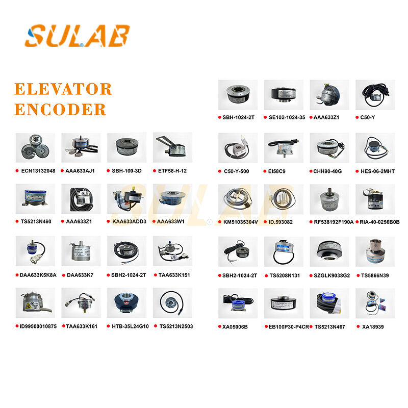 High Precision Anti-Interference Durable Structure Rotary Encoder for Otis Elevator Traction System Position Feedback