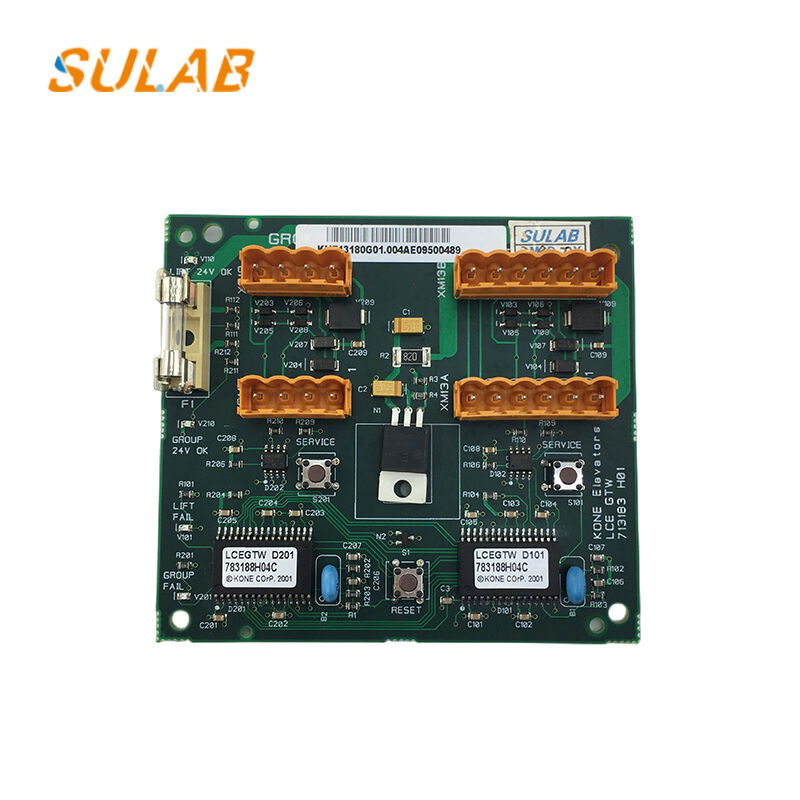 KONE LCEGTW Elevator Group Control PCB Board for Dual Lift Sync & Fast CAN Bus Transfer with Industrial-Grade Components KM713180G01