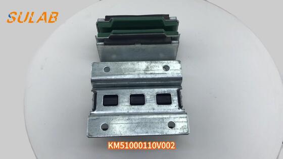 Kone Thang máy dẫn đường trượt giày với lớp lót polymer ma sát thấp và khung thép kẽm cho đường ray 9 mm/10 mm/16 mm