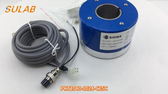 SIGMA PKT1040-1024-C15C Bộ mã hóa gia tăng trục rỗng với 1024 PPR và trục rỗng 40 mm cho động cơ kéo thang máy