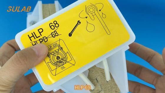 SC Cốc dầu thang máy HLP 68 Semalt ABS nhựa đường ray bôi trơn với 3cm mở rộng cho xe hơi & chống trọng lượng đường ray hướng dẫn