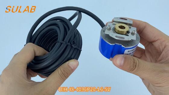 Bộ mã hóa quay Tamagawa OIH 48-4096P20-L6-5V cho phản hồi vị trí và tốc độ động cơ thang máy với điều khiển chuyển động chính xác