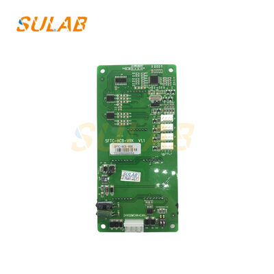 SFTC-HCB-VRK Bảng Hiển Thị Gọi Sảnh Thang Máy với Màn Hình Tầng Giao Tiếp CAN Bus và Mã Lỗi cho Thang Máy STEP