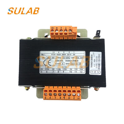 Máy biến áp thang máy điện áp đa đầu ra một pha 800VA để chuyển đổi nguồn và bảo vệ mạch của tủ điều khiển
