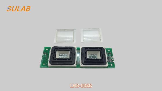 MITSUBISHI Thang máy đẩy hình vuông với các liên lạc hợp kim bạc và chỉ báo LED cho GPS-II Series LHB-008B